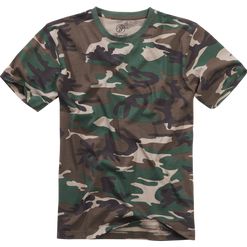 Tričko US T-Shirt BRANDIT woodland XL