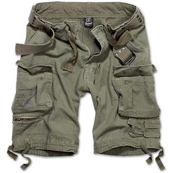 Brandit Kalhoty krátké Savage Vintage Shorts olivové M