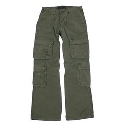 Kalhoty Defense zelené M