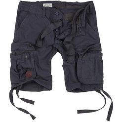 Surplus Kalhoty krátké Airborne Vintage Shorts antracitové XXL