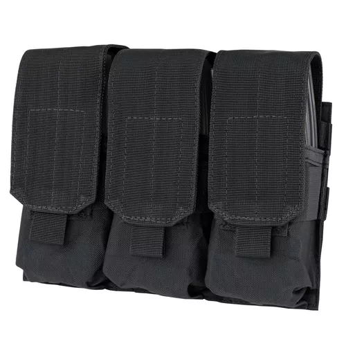 CONDOR OUTDOOR sumka MOLLE na zásobníky 3xM16 ČERNÁ