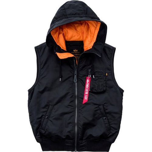 Alpha Industries Vesta  MA-1 Vest Hooded černá XXL