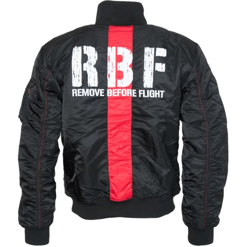 Alpha Industries Bunda  RBF Jacket černá M