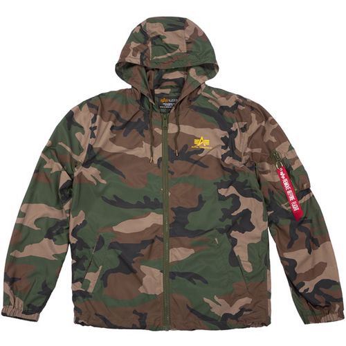 Alpha Industries Bunda  Windbreaker woodland camo 65 L