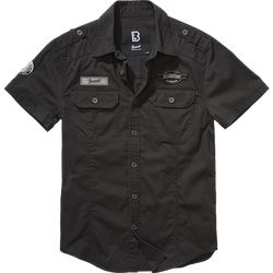 Brandit Košile Luis Vintageshirt Short Sleeve černá XL