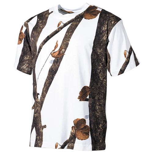 Tričko US T-Shirt lovecká camo zimní 3XL