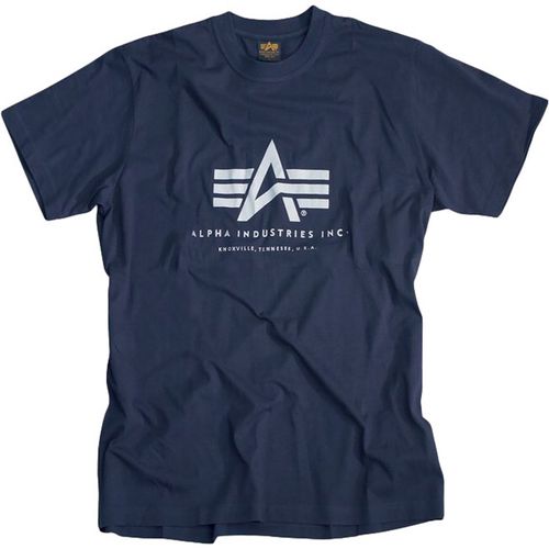Alpha Industries Tričko  Basic T-Shirt navy L